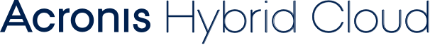acronis hybrid cloud logo