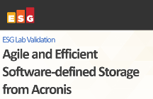 Agile and Efficient Software-defined Storage from Acronis - ESG Lab Validation